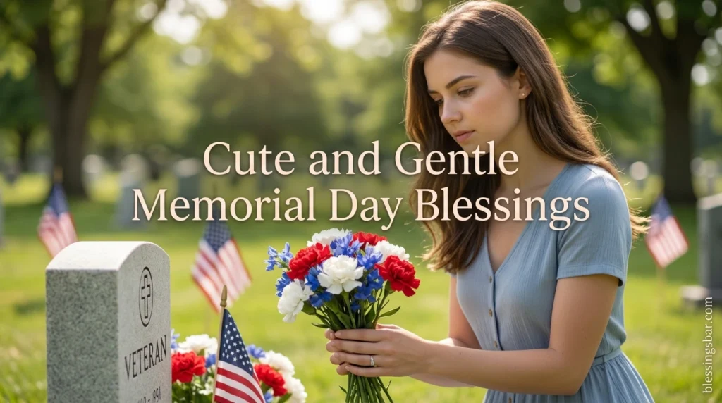 Cute and Gentle Memorial Day Blessings