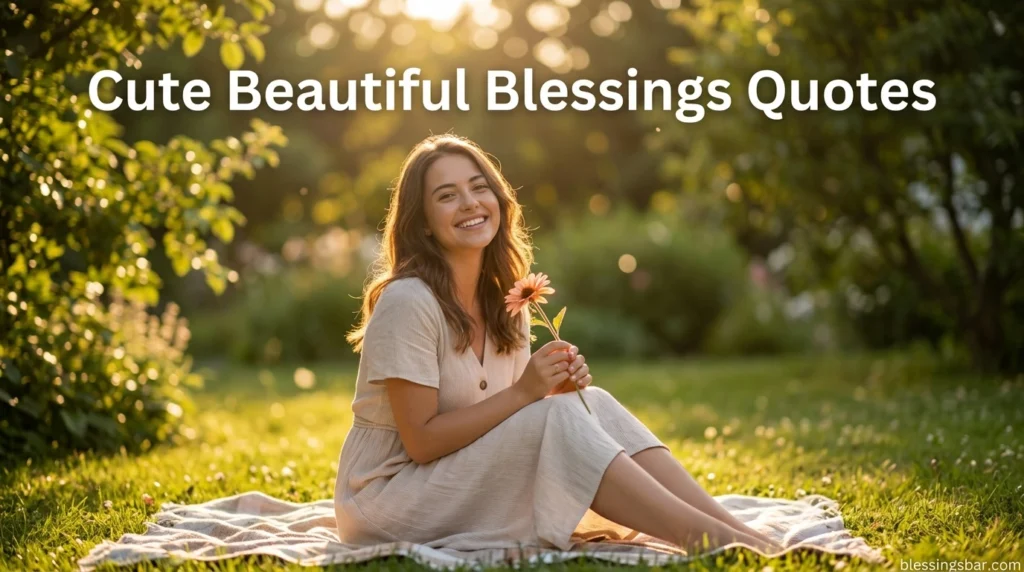 Cute Beautiful Blessings Quotes