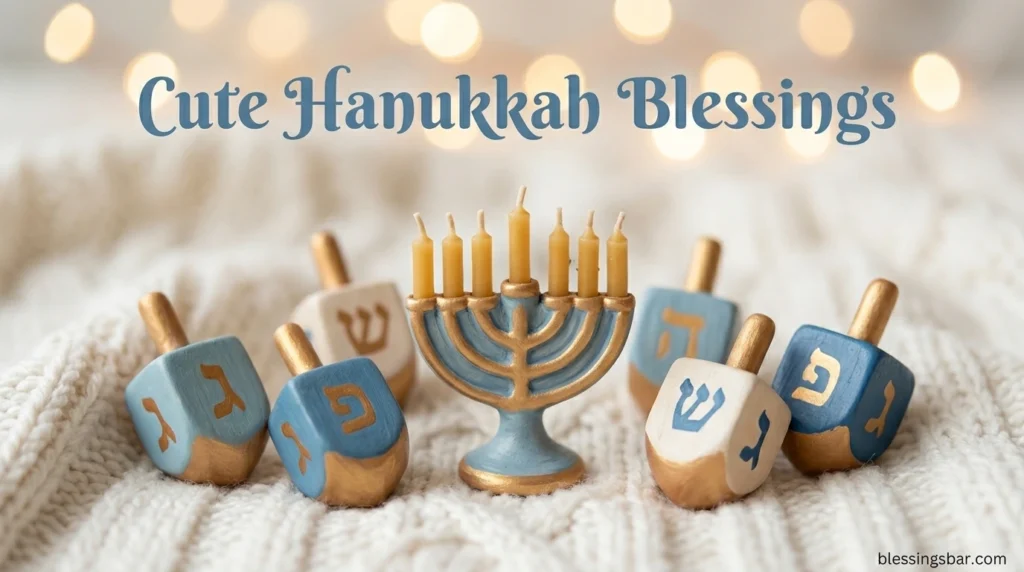 Cute Hanukkah Blessings
