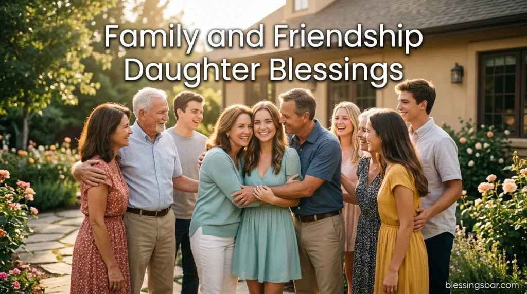 Family and Friendship Daughter Blessings