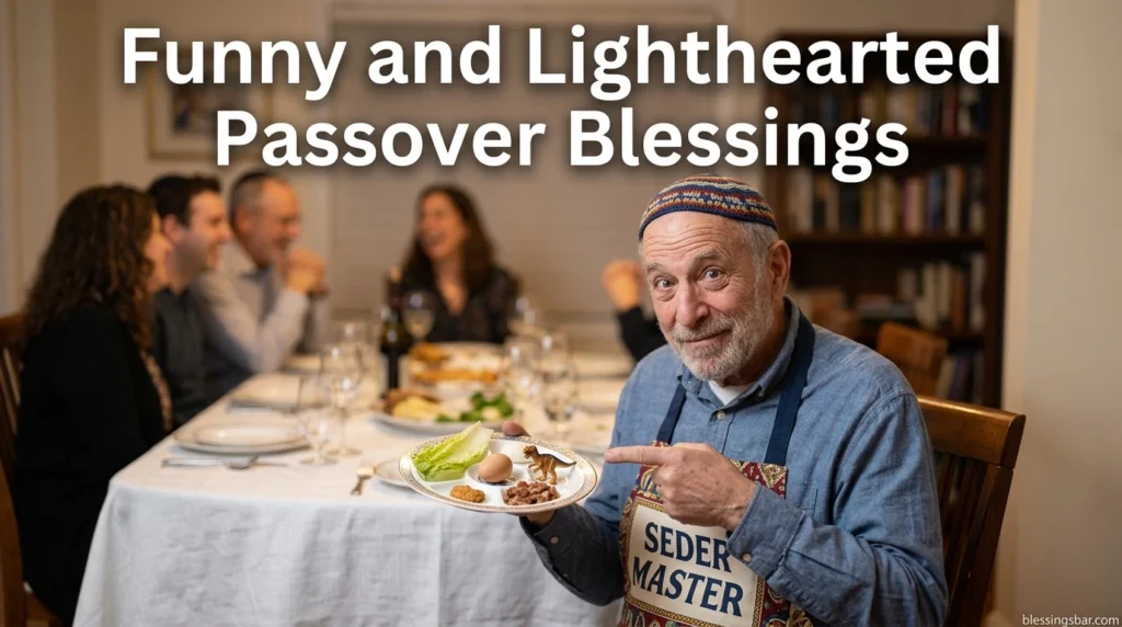 Funny and Lighthearted Passover Blessings