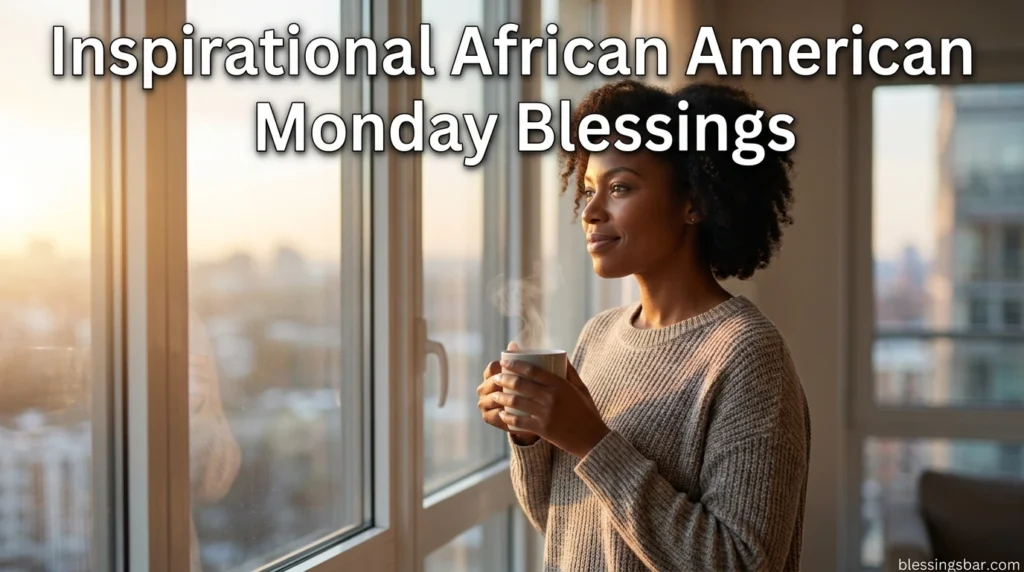 Inspirational African American Monday Blessings