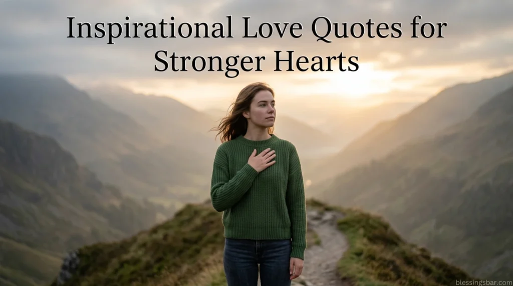 Inspirational Love Quotes for Stronger Hearts