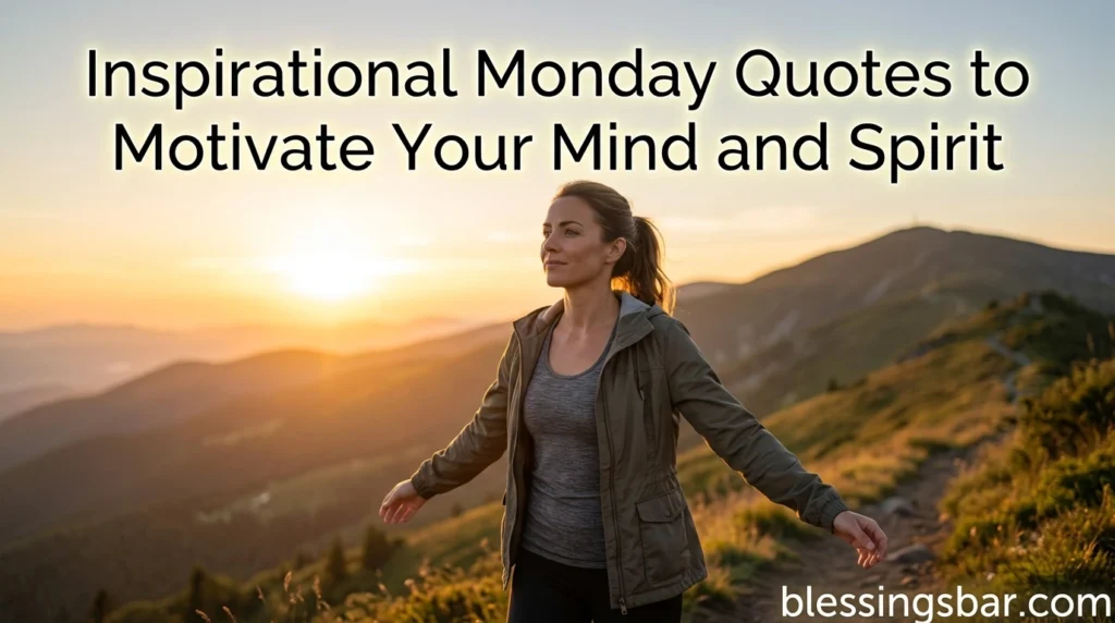 Inspirational Monday Quotes to Motivate Your Mind and Spirit