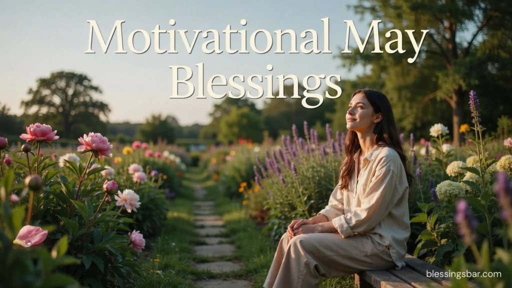Motivational May Blessings