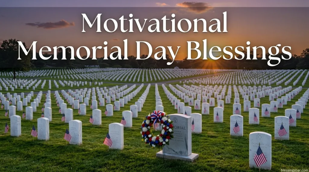Motivational Memorial Day Blessings