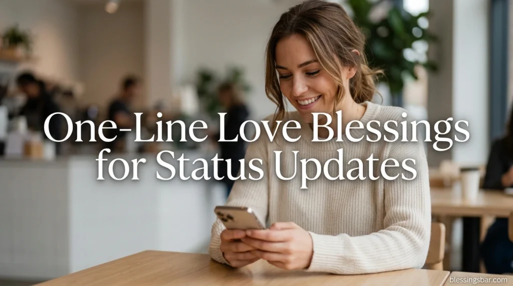 One-Line Love Blessings for Status Updates