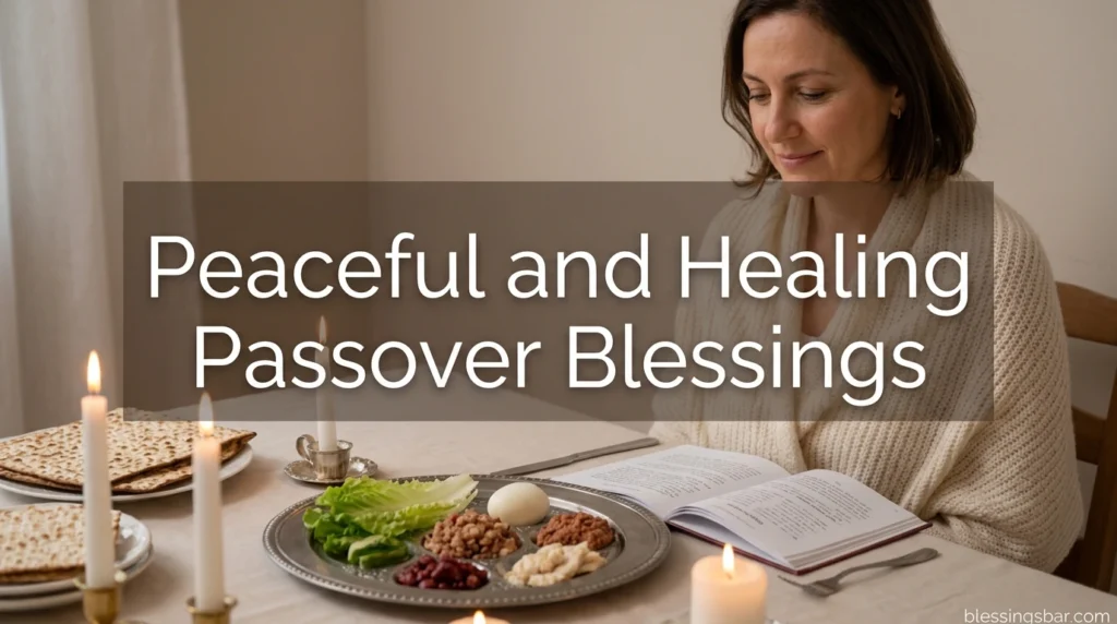 Peaceful and Healing Passover Blessings