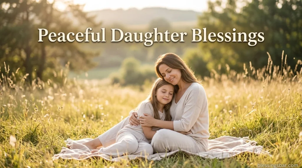 Peaceful Daughter Blessings