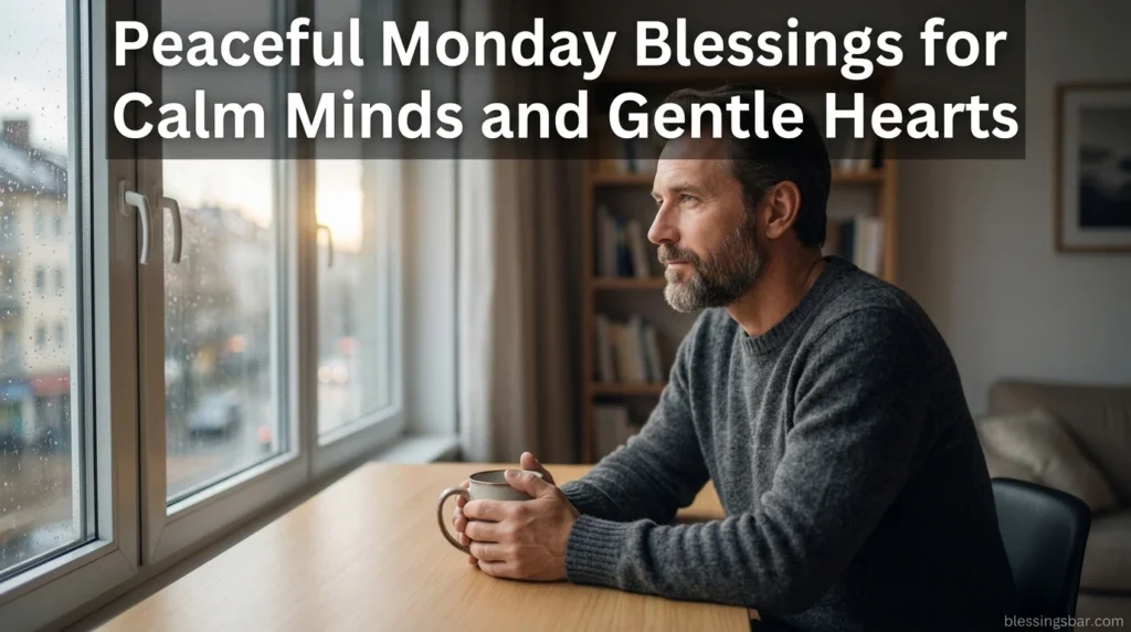 Peaceful Monday Blessings for Calm Minds and Gentle Hearts