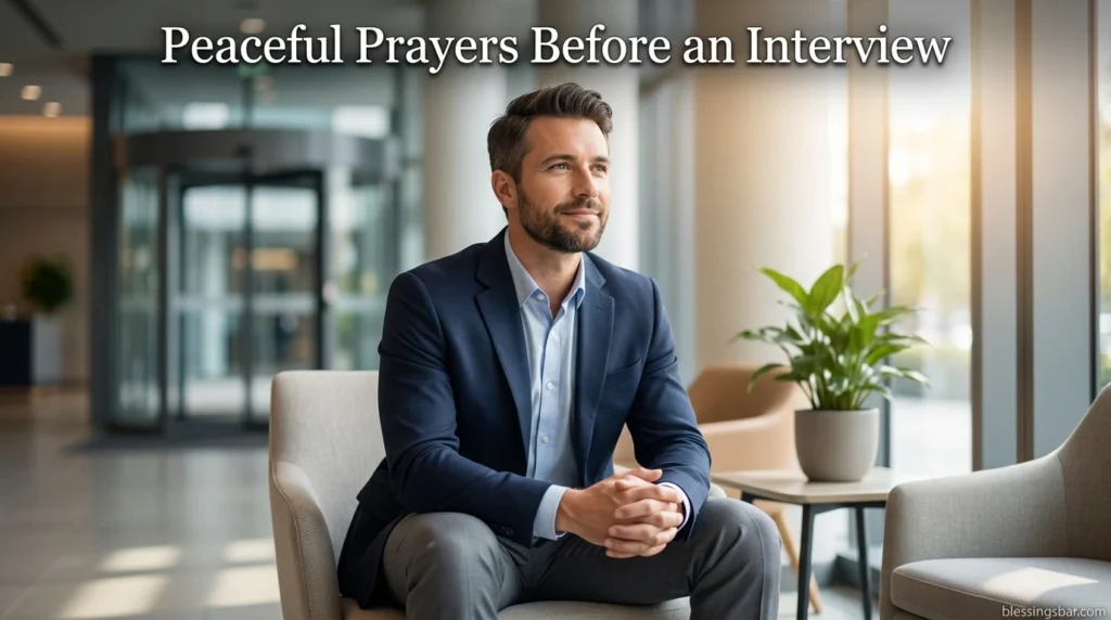 Peaceful Prayers Before an Interview