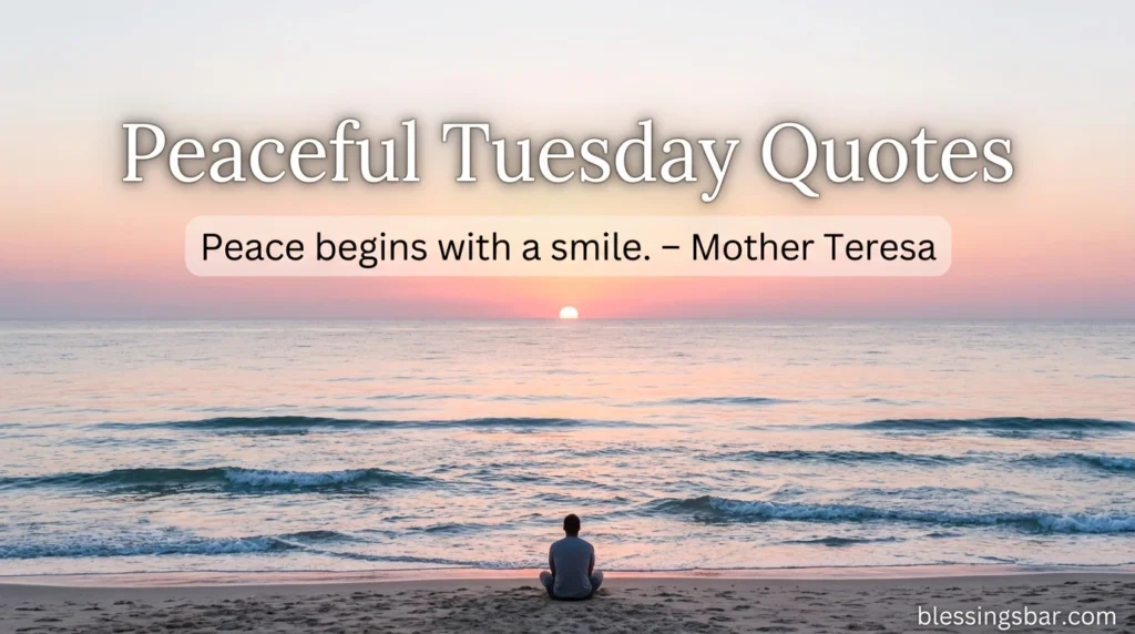 Peaceful Tuesday Quotes