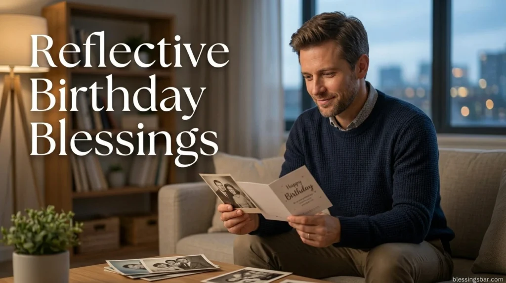 Reflective Birthday Blessings