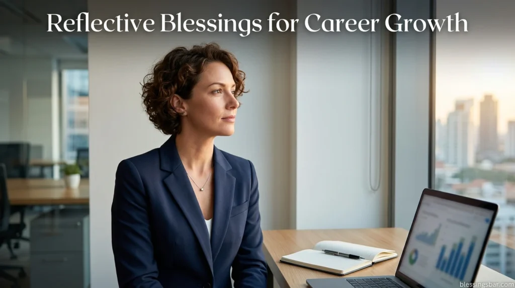 Reflective Blessings for Career Growth