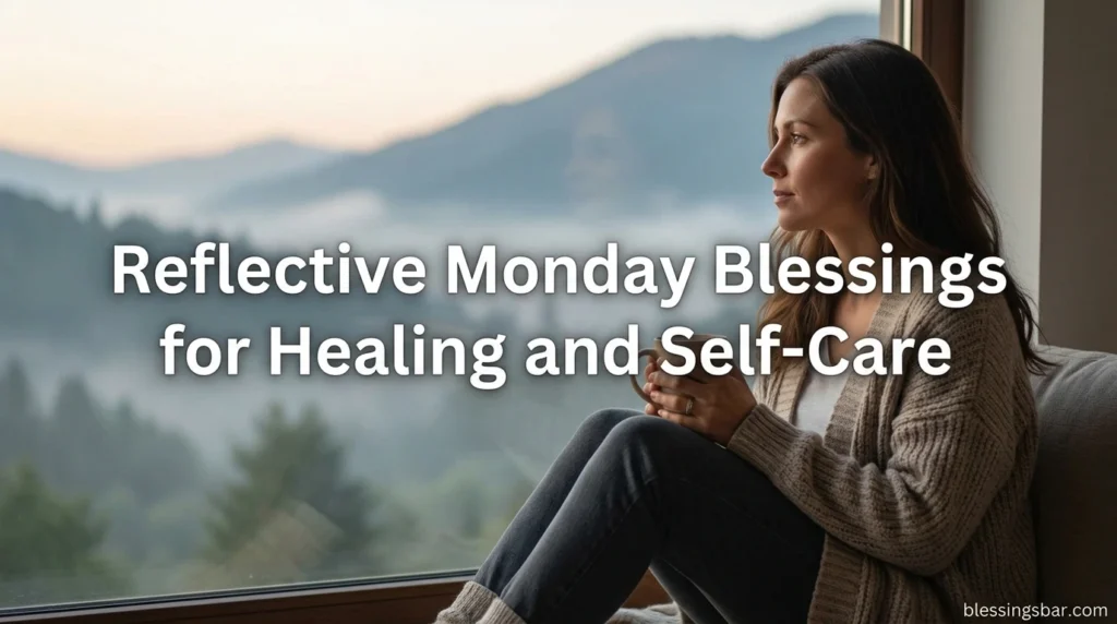 Reflective Monday Blessings for Healing and Self-Care
