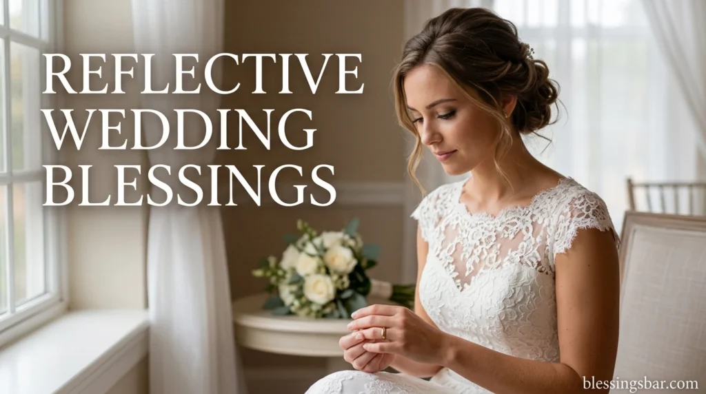 Reflective Wedding Blessings