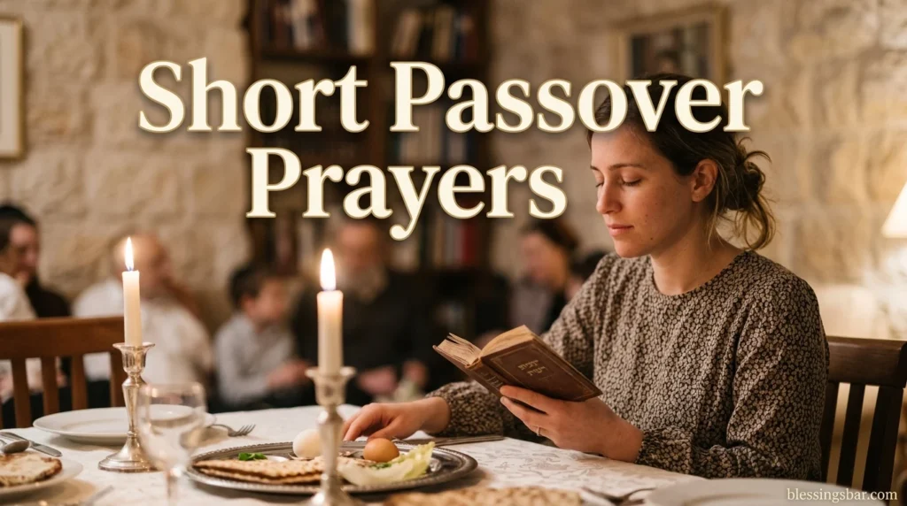 Short Passover Prayers