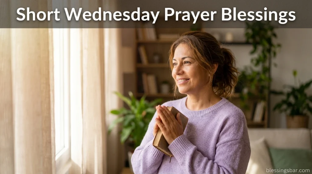 Short Wednesday Prayer Blessings