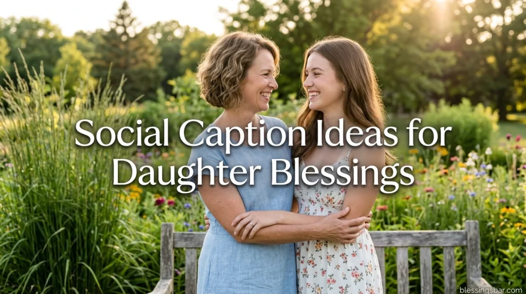Social Caption Ideas for Daughter Blessings