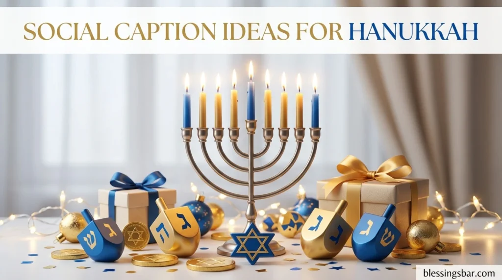 Social Caption Ideas for Hanukkah