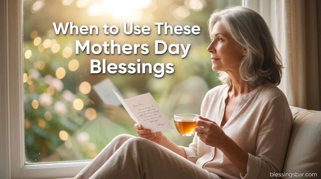 When to Use These Mothers Day Blessings