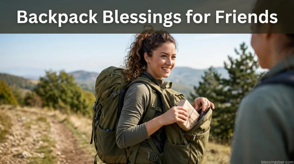 Backpack Blessings for Friends