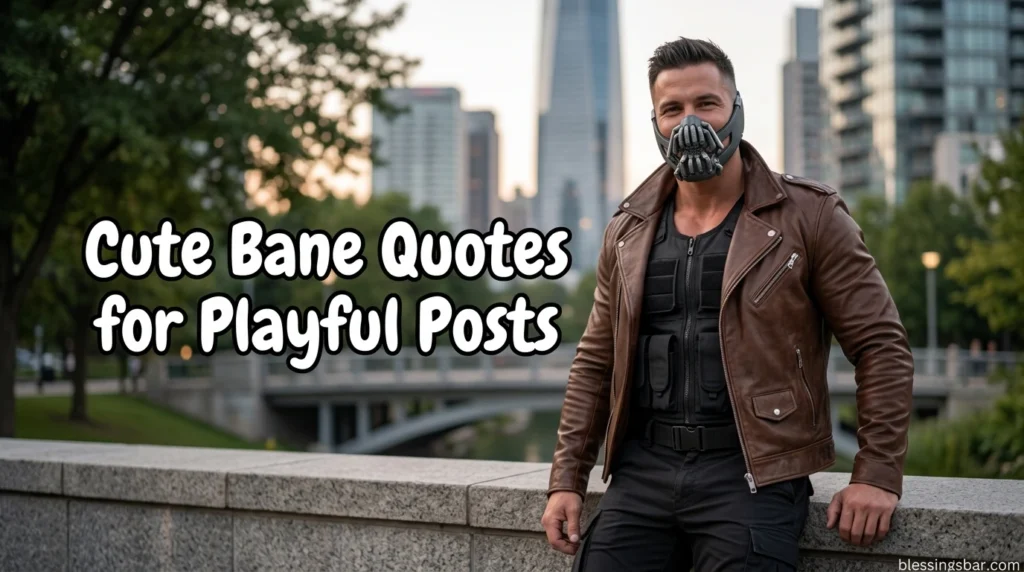 Cute Bane Quotes for Playful Posts