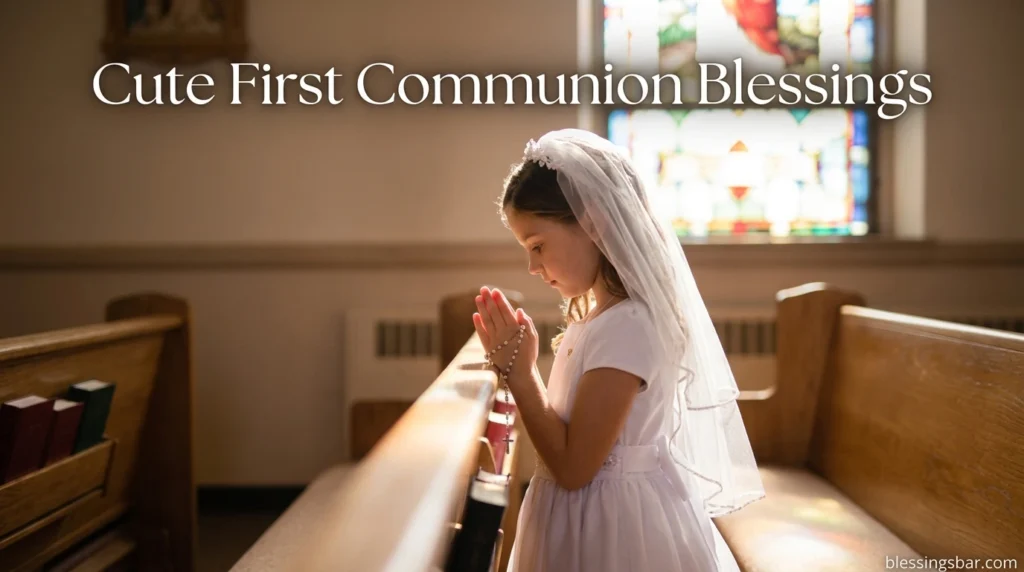 Cute First Communion Blessings