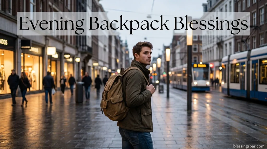 Evening Backpack Blessings