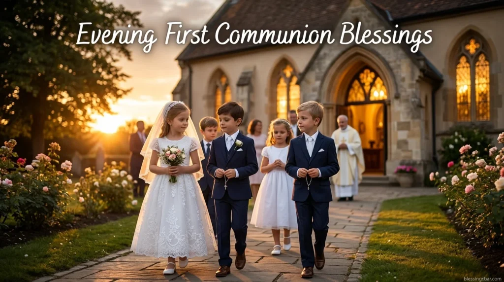 Evening First Communion Blessings