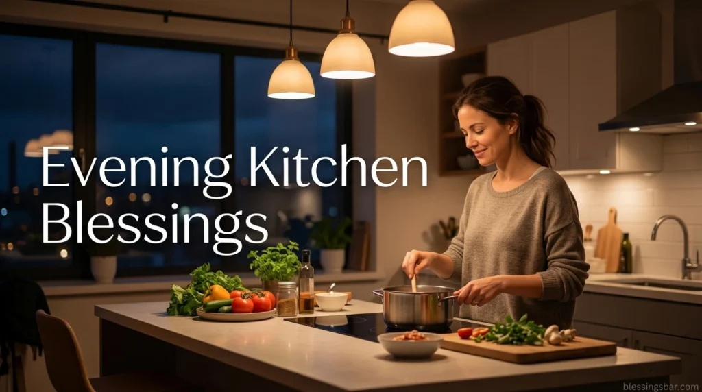 Evening Kitchen Blessings