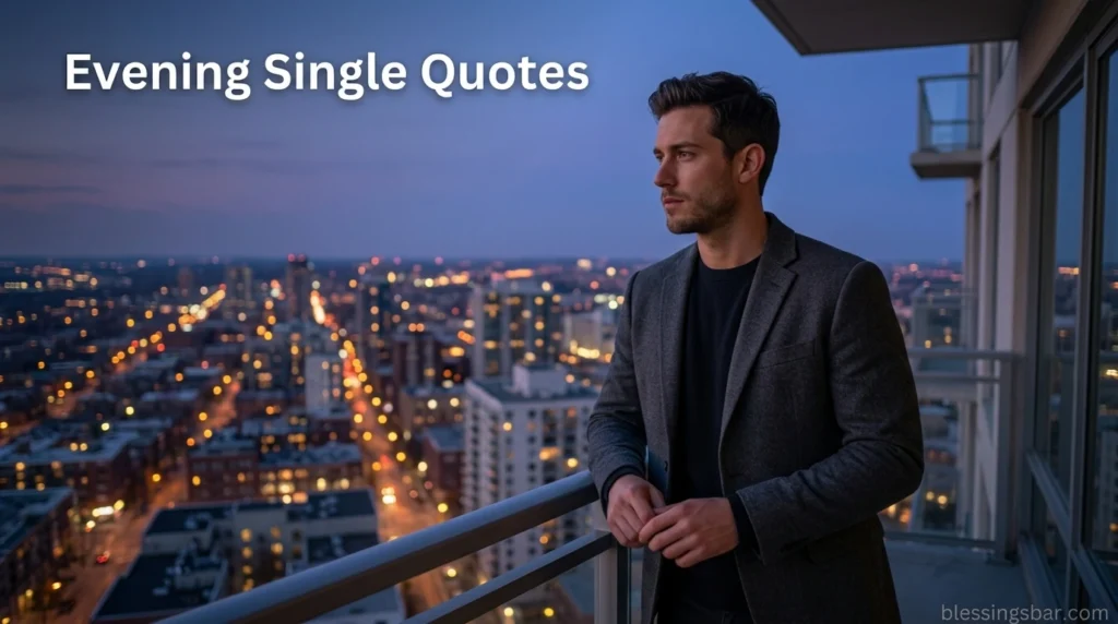 Evening Single Quotes