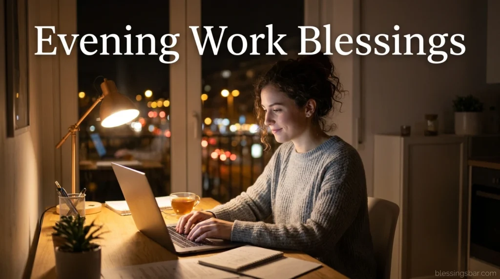 Evening Work Blessings