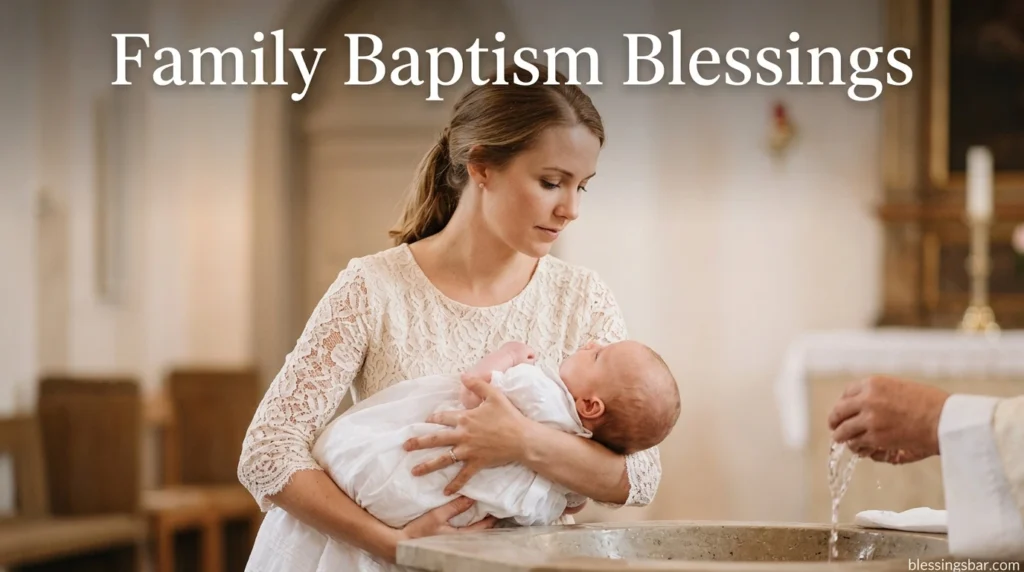 Family Baptism Blessings