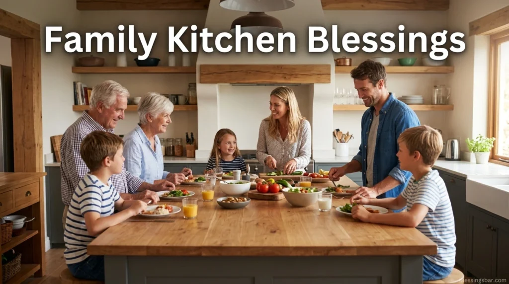 Family Kitchen Blessings