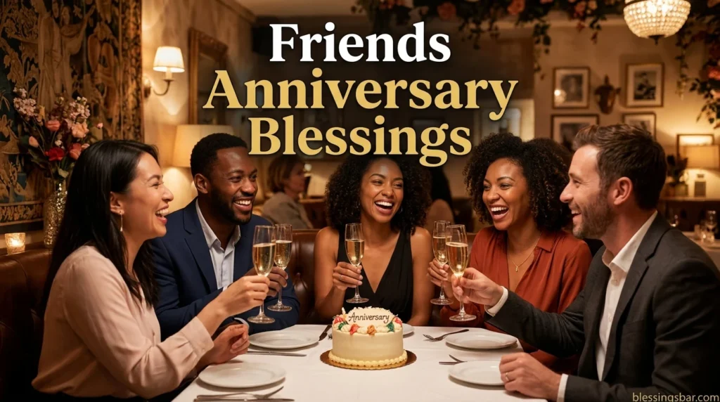 Friends Anniversary Blessings