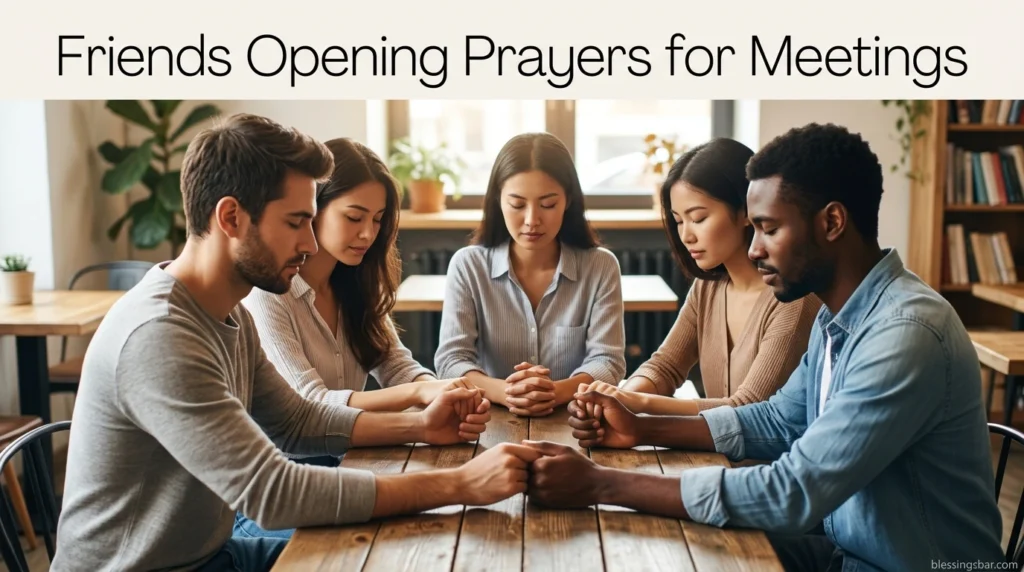 Friends Opening Prayers for Meetings