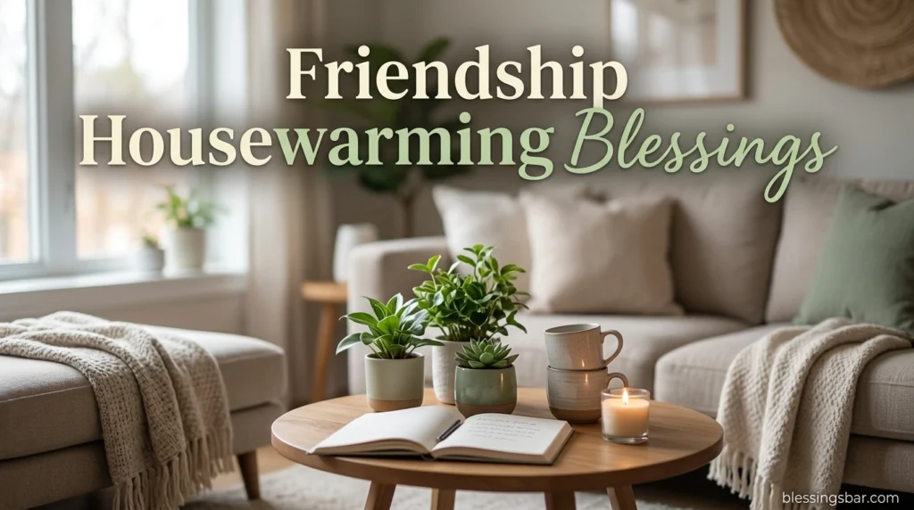 Friendship Housewarming Blessings