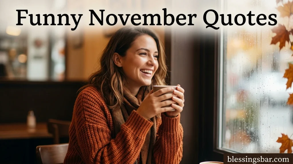 Funny November Quotes