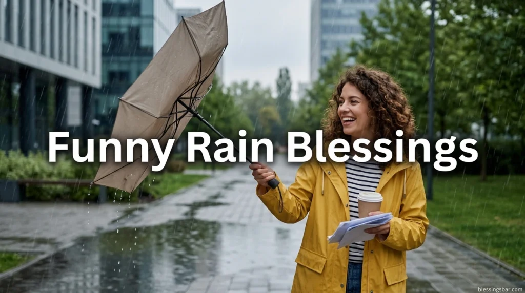 Funny Rain Blessings