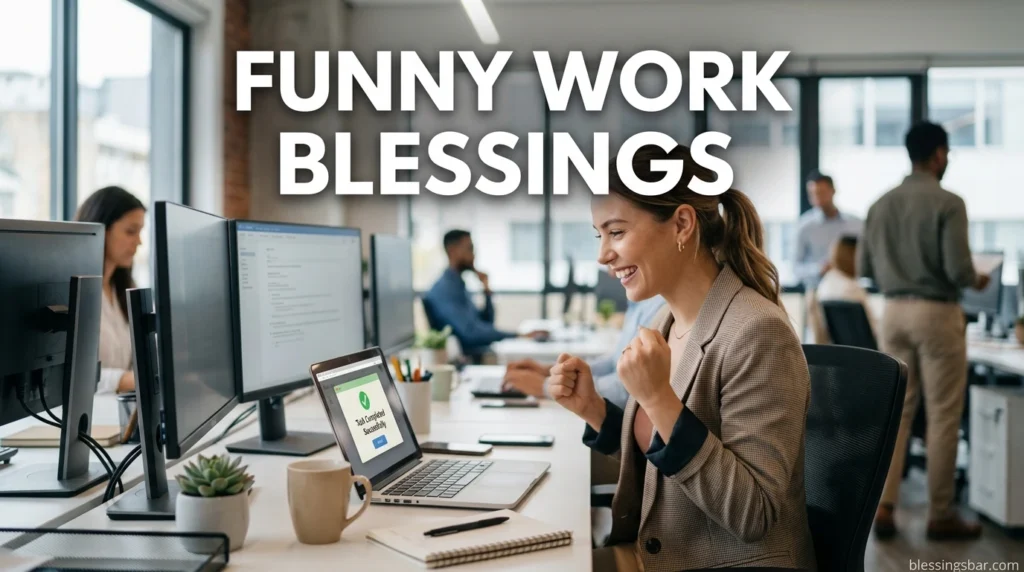 Funny Work Blessings