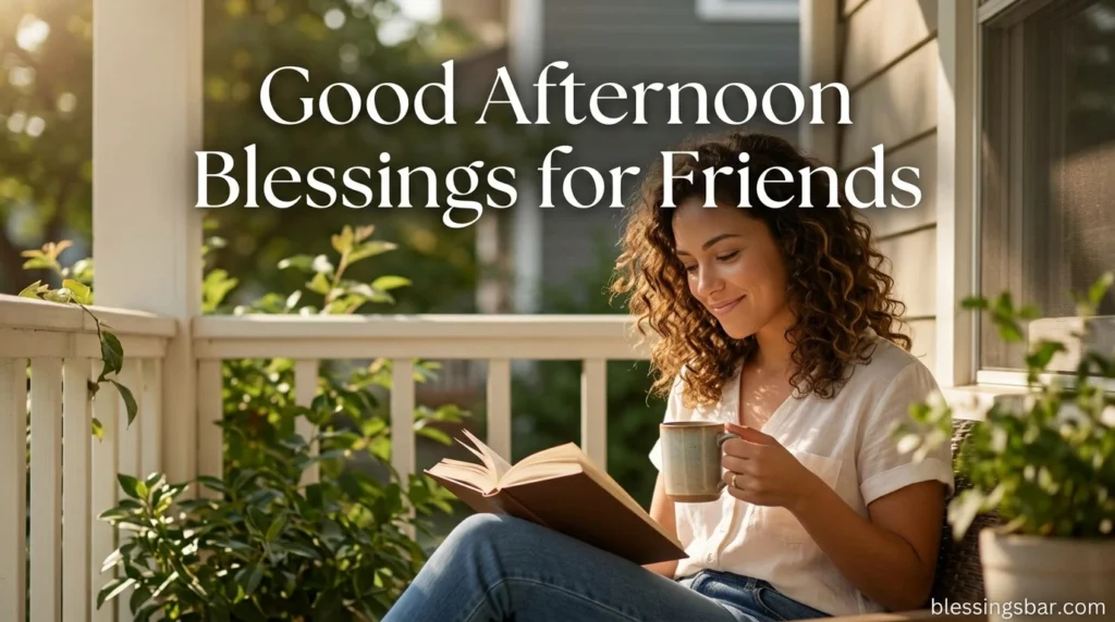 Good Afternoon Blessings for Friends