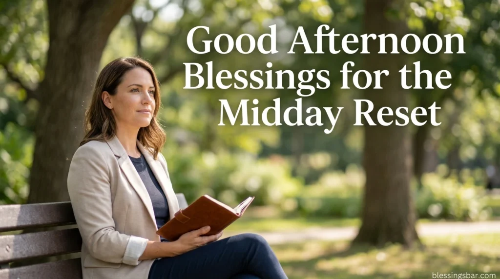 Good Afternoon Blessings for the Midday Reset