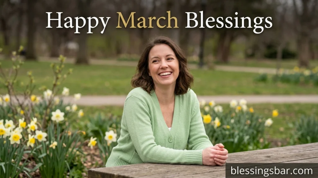 Happy March Blessings