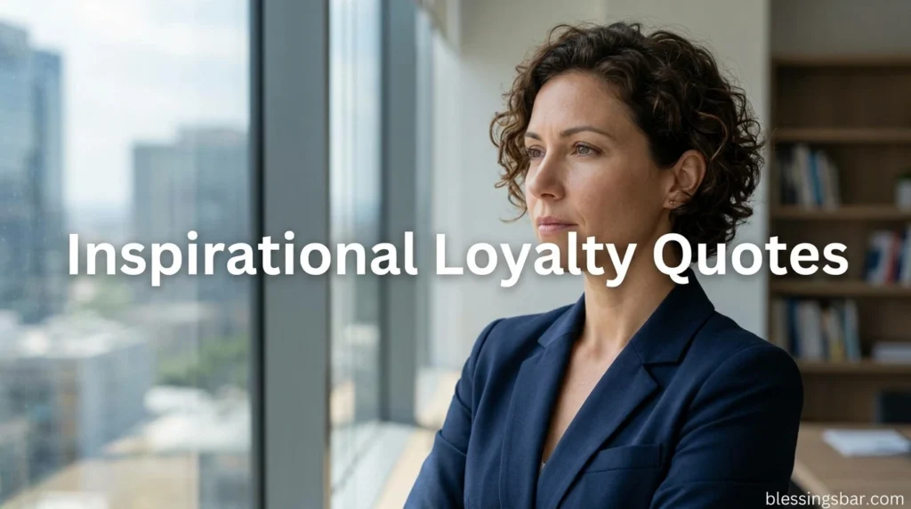 Inspirational Loyalty Quotes
