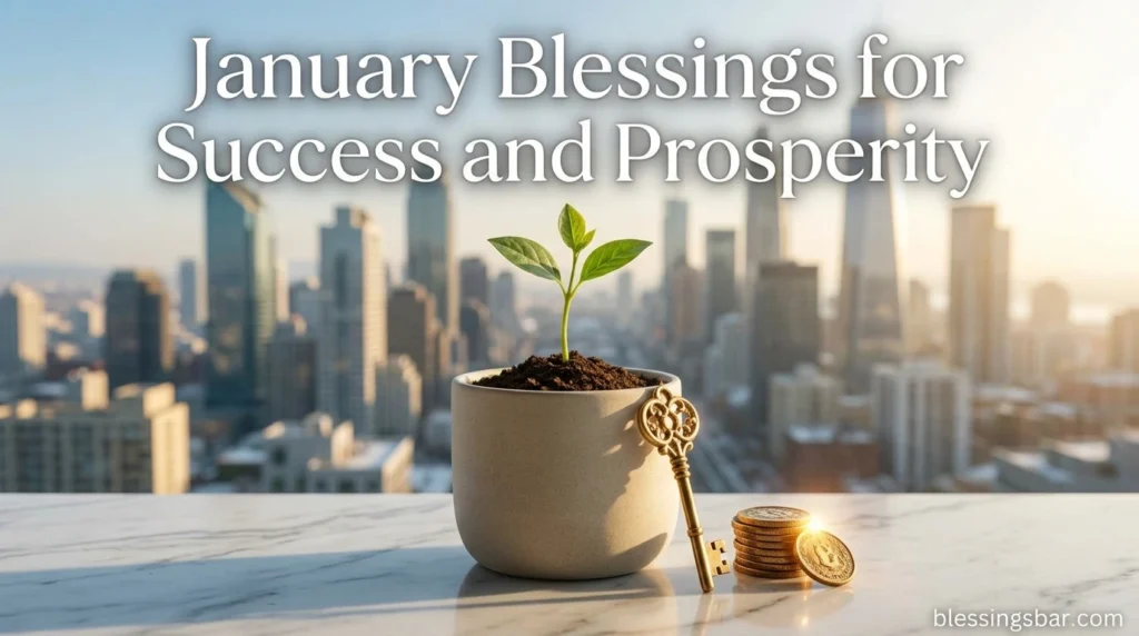 January Blessings for Success and Prosperity