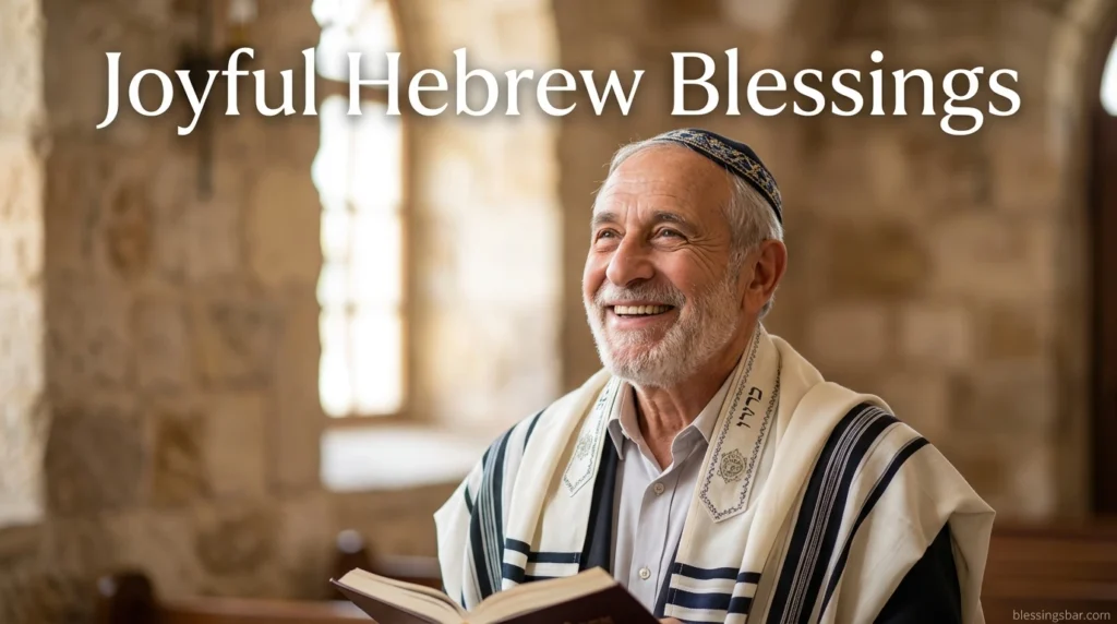 Joyful Hebrew Blessings