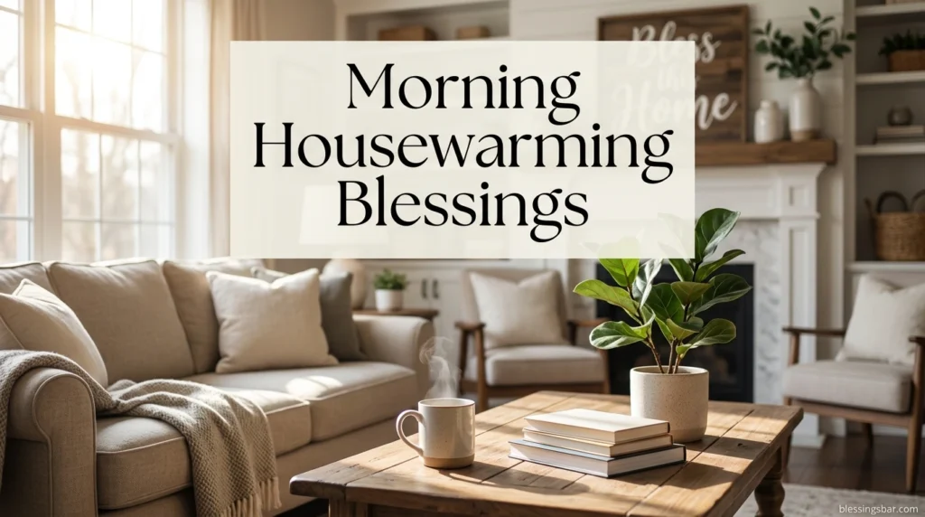 Morning Housewarming Blessings