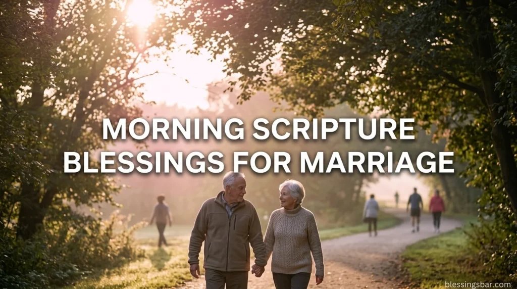 Morning Scripture Blessings for Marriage