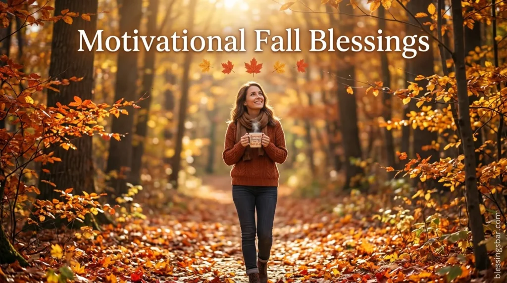 Motivational Fall Blessings